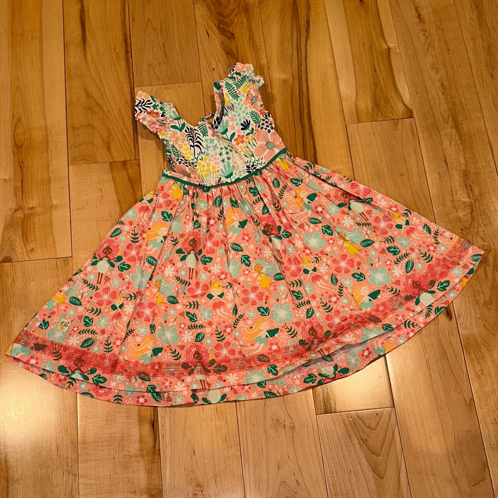 Wildflowers Multicolor Floral Kids Dress